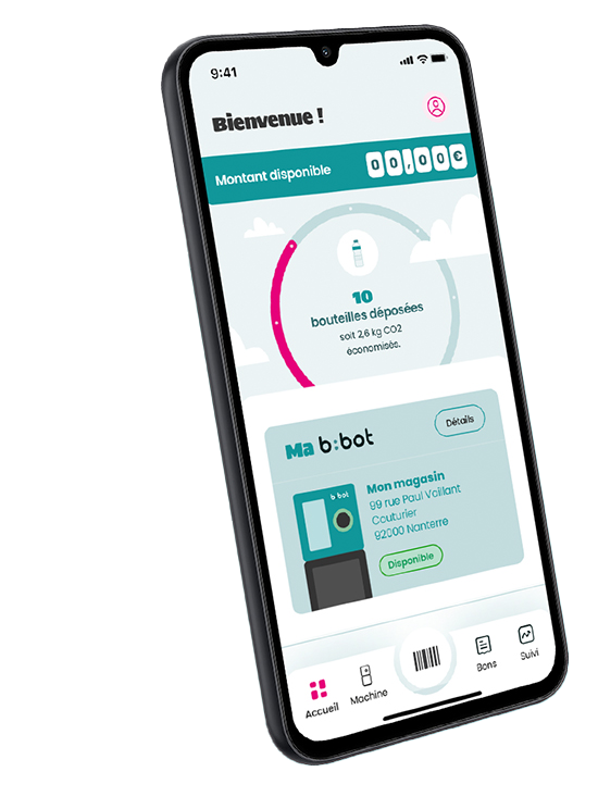 Application mobile b:bot